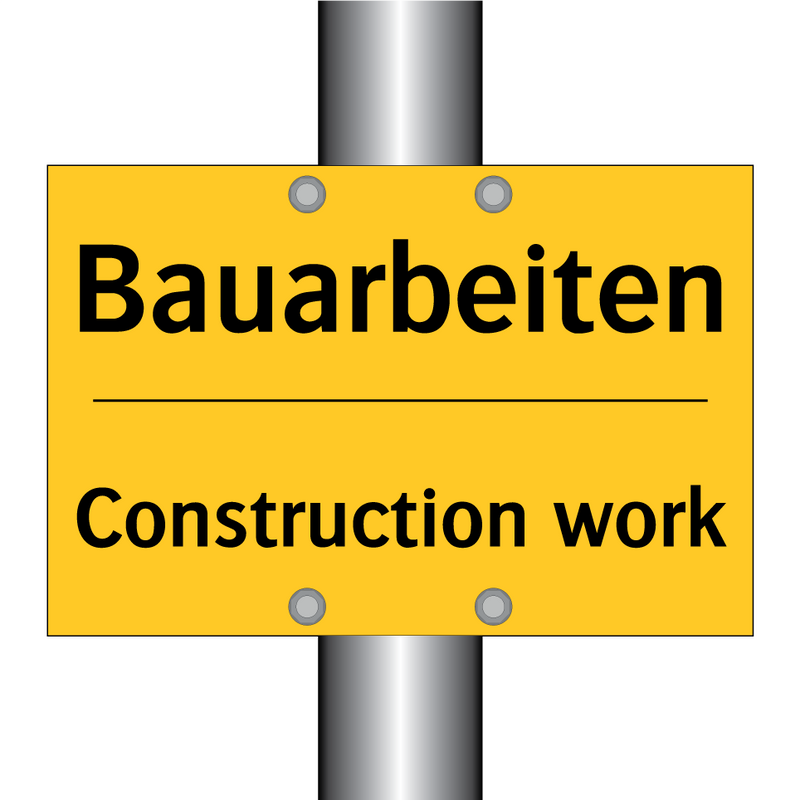 Bauarbeiten - Construction work
