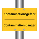 Kontaminationsgefahr - Contamination danger