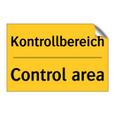 Kontrollbereich - Control area