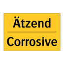 Ätzend - Corrosive