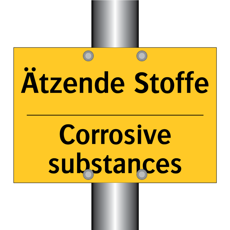 Ätzende Stoffe - Corrosive substances