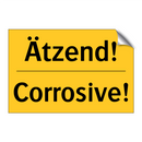 Ätzend! - Corrosive!