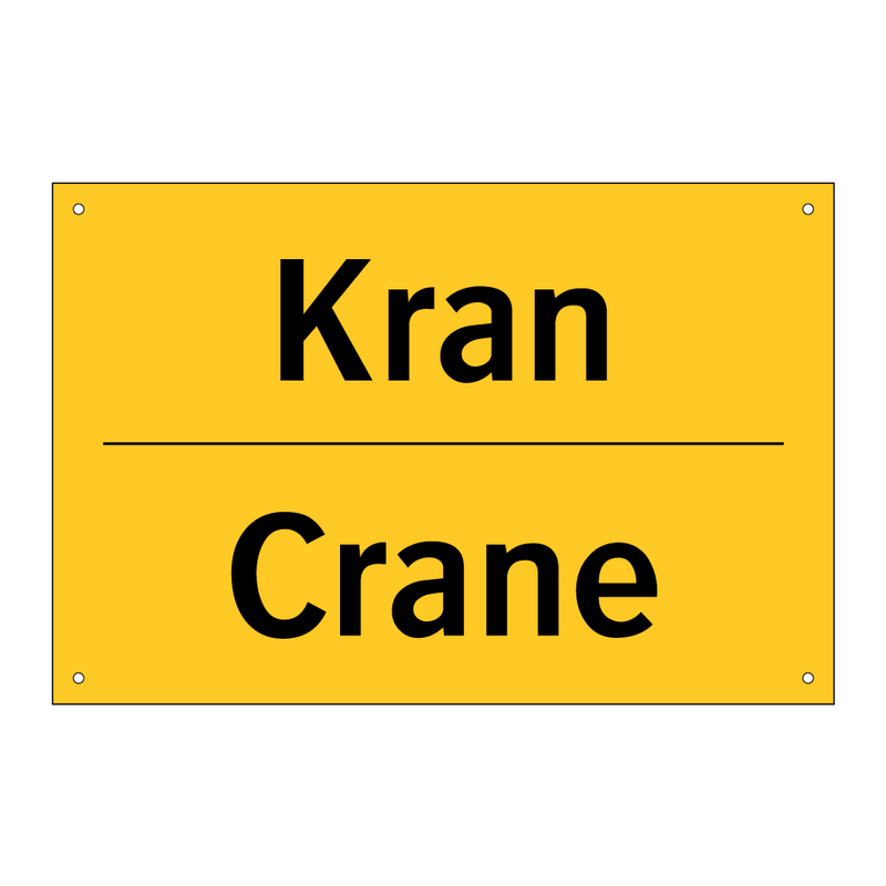 Kran - Crane