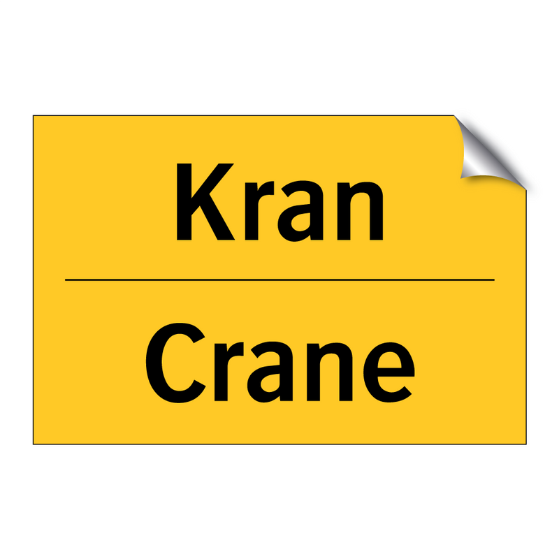 Kran - Crane