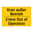 Kran außer Betrieb - Crane Out of Operation