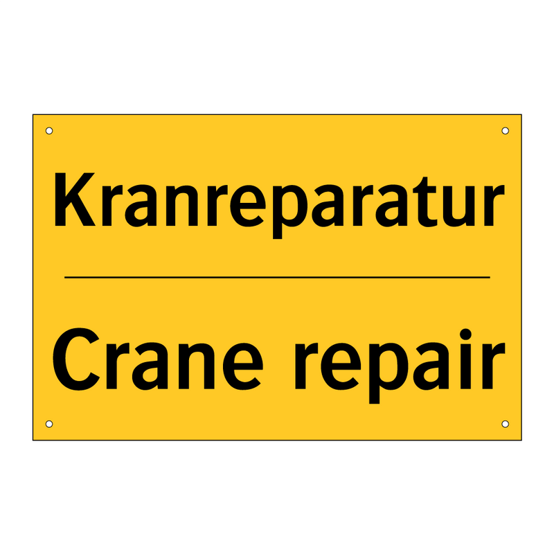 Kranreparatur - Crane repair
