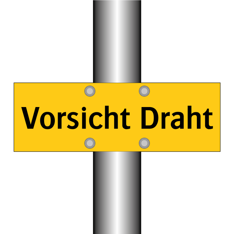 Vorsicht Draht