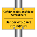 Gefahr explosionsfähige Atmosphäre/.../ - Danger explosive atmosphere