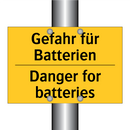 Gefahr für Batterien - Danger for batteries