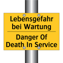 Lebensgefahr bei Wartung - Danger Of Death In Service