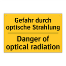 Gefahr durch optische Strahlung/.../ - Danger of optical radiation