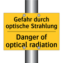 Gefahr durch optische Strahlung/.../ - Danger of optical radiation