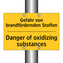 Gefahr von brandfördernden Stoffen/.../ - Danger of oxidizing substances