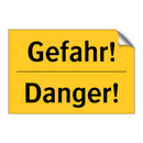 Gefahr! - Danger!
