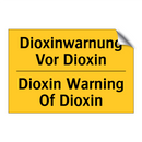Dioxinwarnung Vor Dioxin - Dioxin Warning Of Dioxin