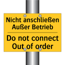 Nicht anschließen Außer Betrieb/.../ - Do not connect Out of order