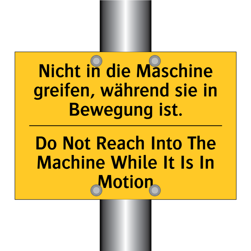 Nicht in die Maschine greifen, /.../ - Do Not Reach Into The Machine /.../