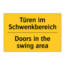 Türen im Schwenkbereich - Doors in the swing area