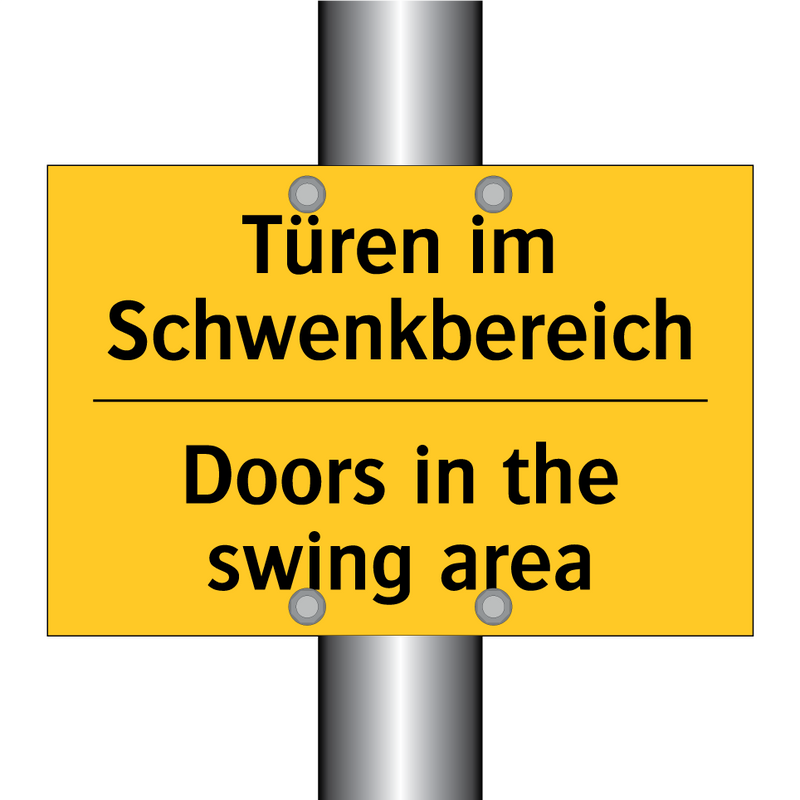 Türen im Schwenkbereich - Doors in the swing area