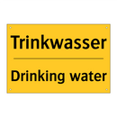 Trinkwasser - Drinking water