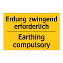 Erdung zwingend erforderlich - Earthing compulsory