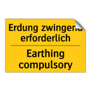 Erdung zwingend erforderlich - Earthing compulsory