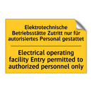 Elektrotechnische Betriebsstätte /.../ - Electrical operating facility /.../