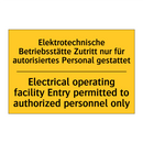 Elektrotechnische Betriebsstätte /.../ - Electrical operating facility /.../