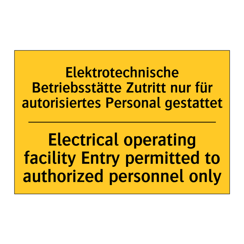 Elektrotechnische Betriebsstätte /.../ - Electrical operating facility /.../
