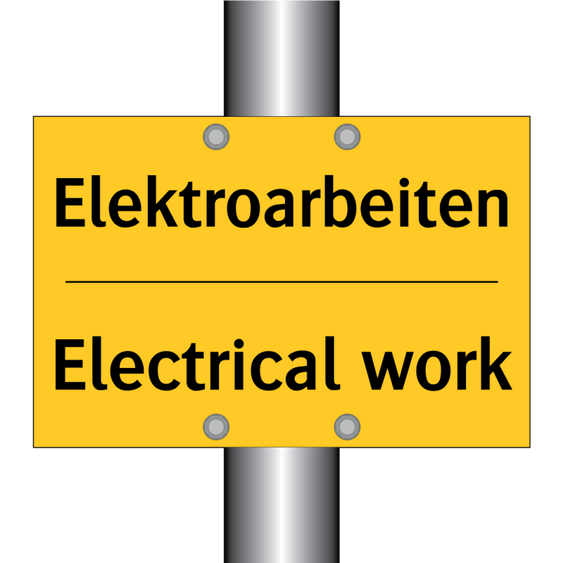 Elektroarbeiten - Electrical work