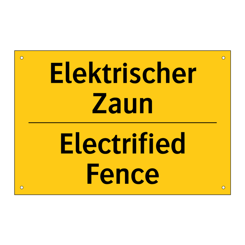 Elektrischer Zaun - Electrified Fence