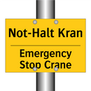 Not-Halt Kran - Emergency Stop Crane