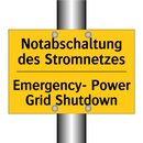 Notabschaltung des Stromnetzes - Emergency- Power Grid Shutdown