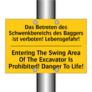 Das Betreten des Schwenkbereichs /.../ - Entering The Swing Area Of The /.../