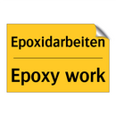 Epoxidarbeiten - Epoxy work