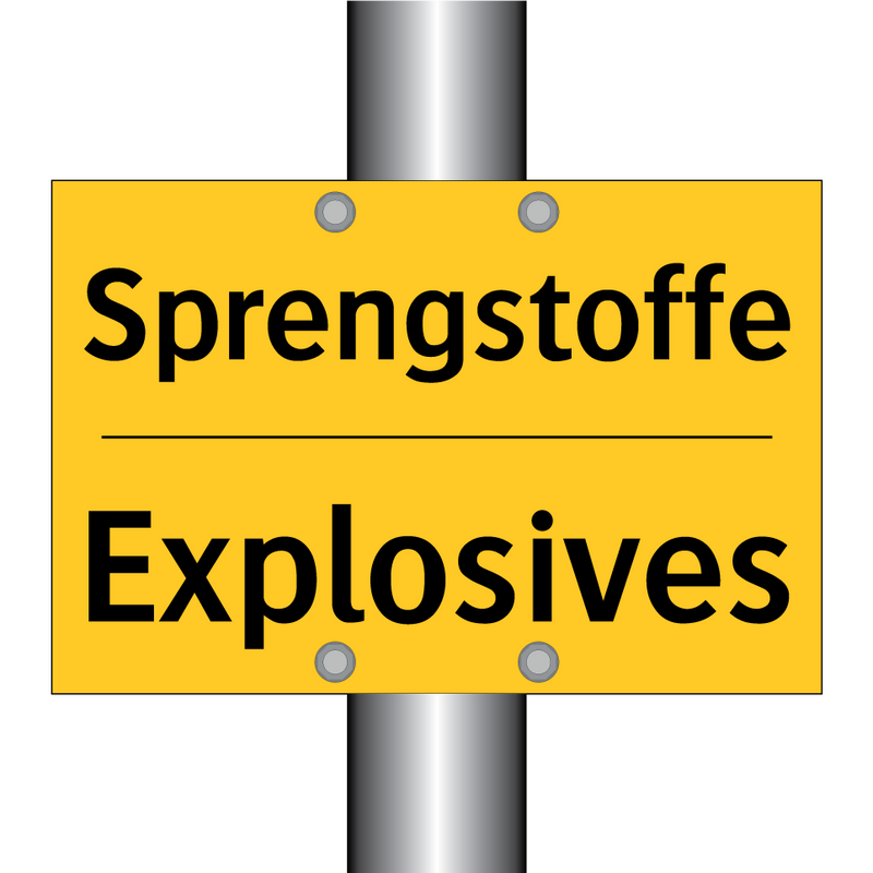 Sprengstoffe - Explosives