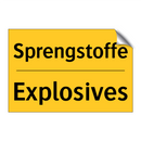 Sprengstoffe - Explosives