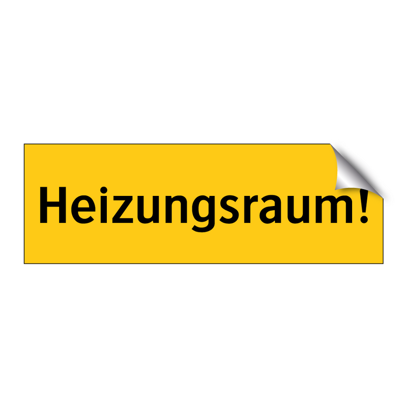 Heizungsraum!