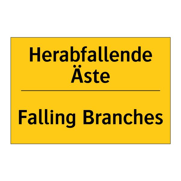 Herabfallende Äste - Falling Branches