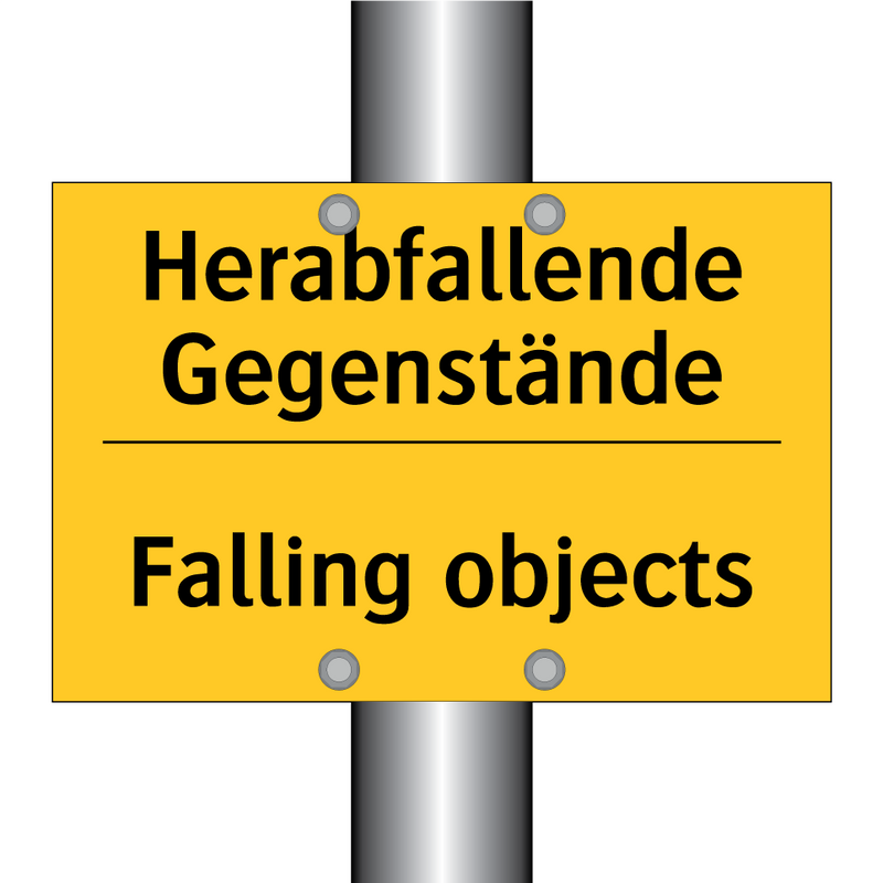Herabfallende Gegenstände - Falling objects