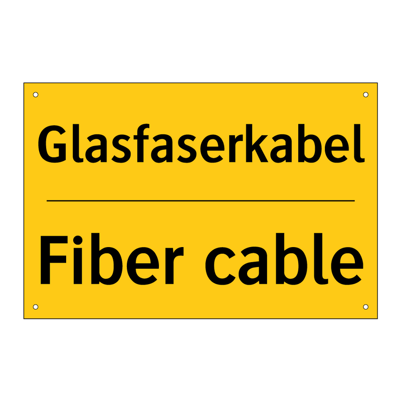 Glasfaserkabel - Fiber cable