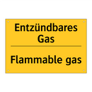 Entzündbares Gas - Flammable gas