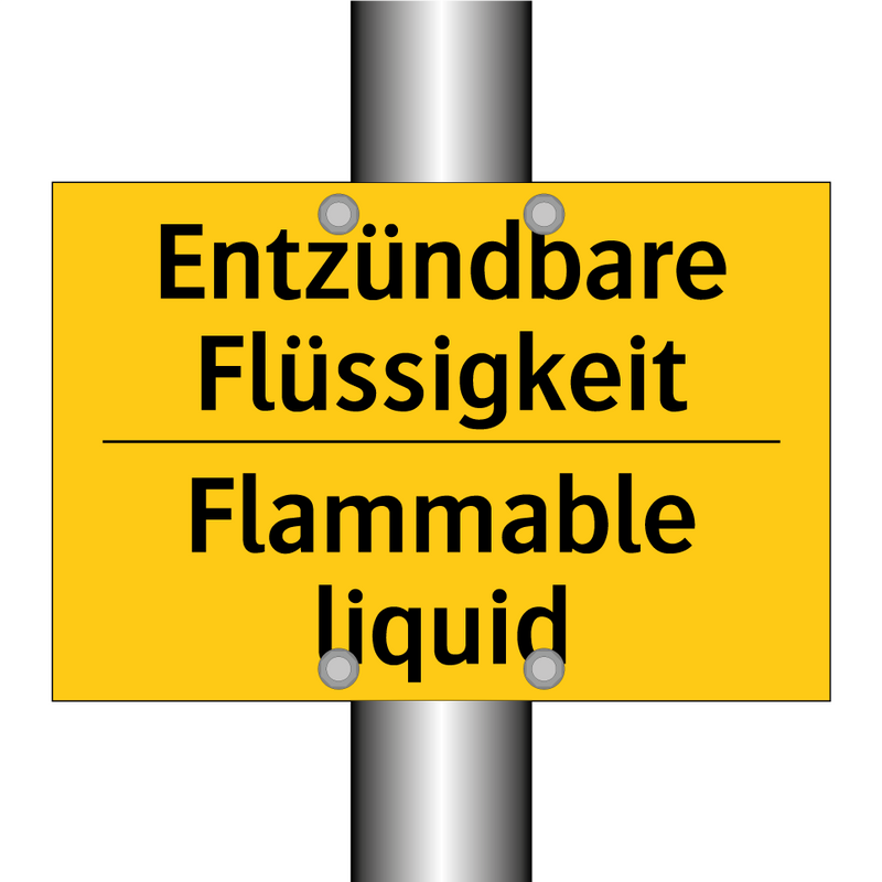 Entzündbare Flüssigkeit - Flammable liquid
