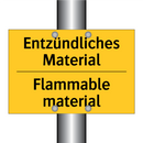 Entzündliches Material - Flammable material