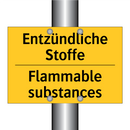 Entzündliche Stoffe - Flammable substances