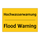 Hochwasserwarnung - Flood Warning