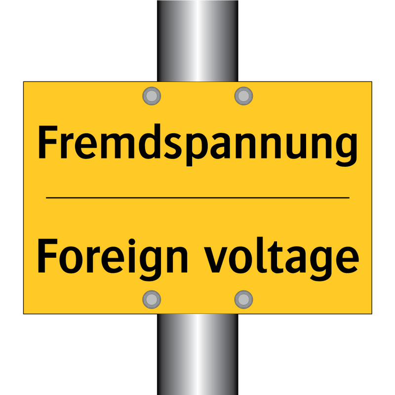 Fremdspannung - Foreign voltage