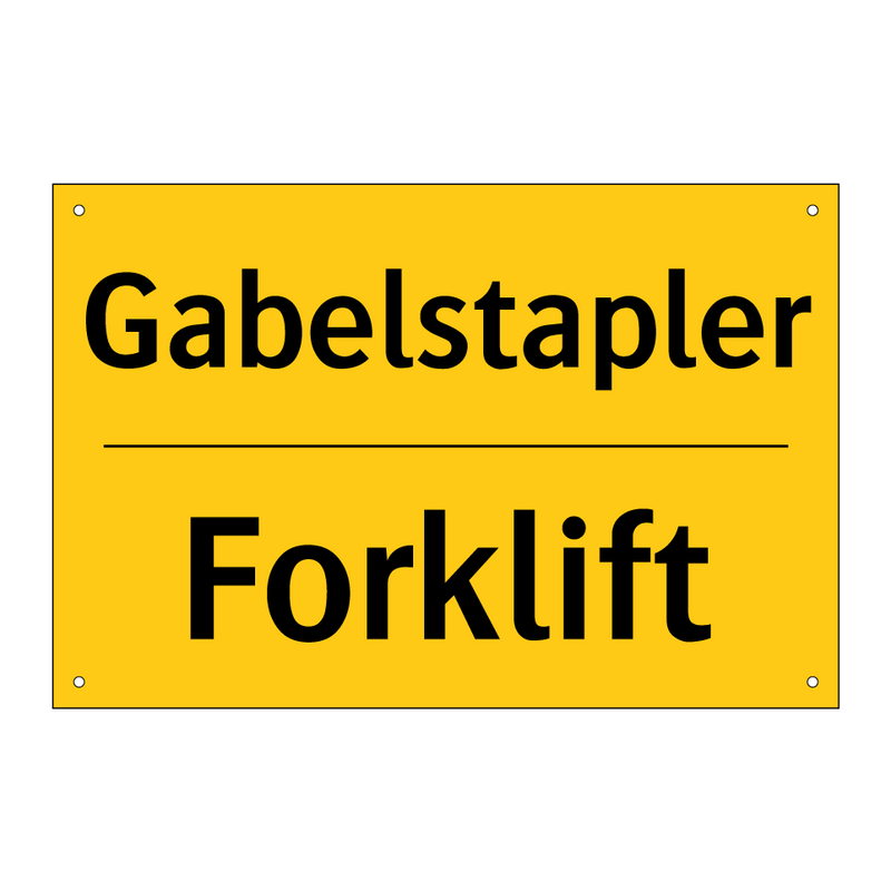 Gabelstapler - Forklift