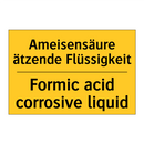 Ameisensäure ätzende Flüssigkeit/.../ - Formic acid corrosive liquid