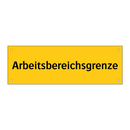 Arbeitsbereichsgrenze